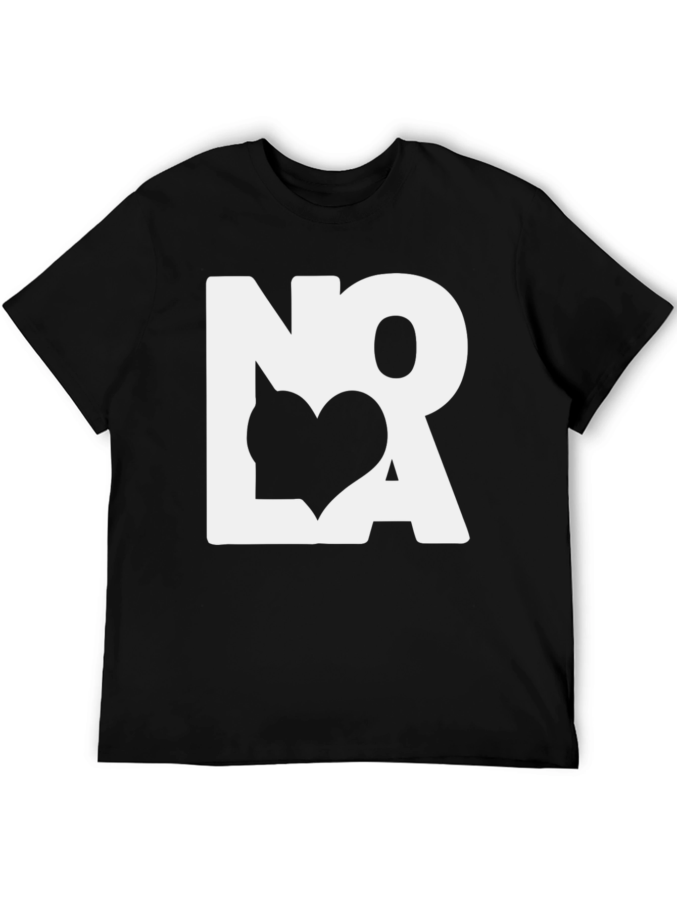NOLA Heart Graphic Tee - New Orleans Love