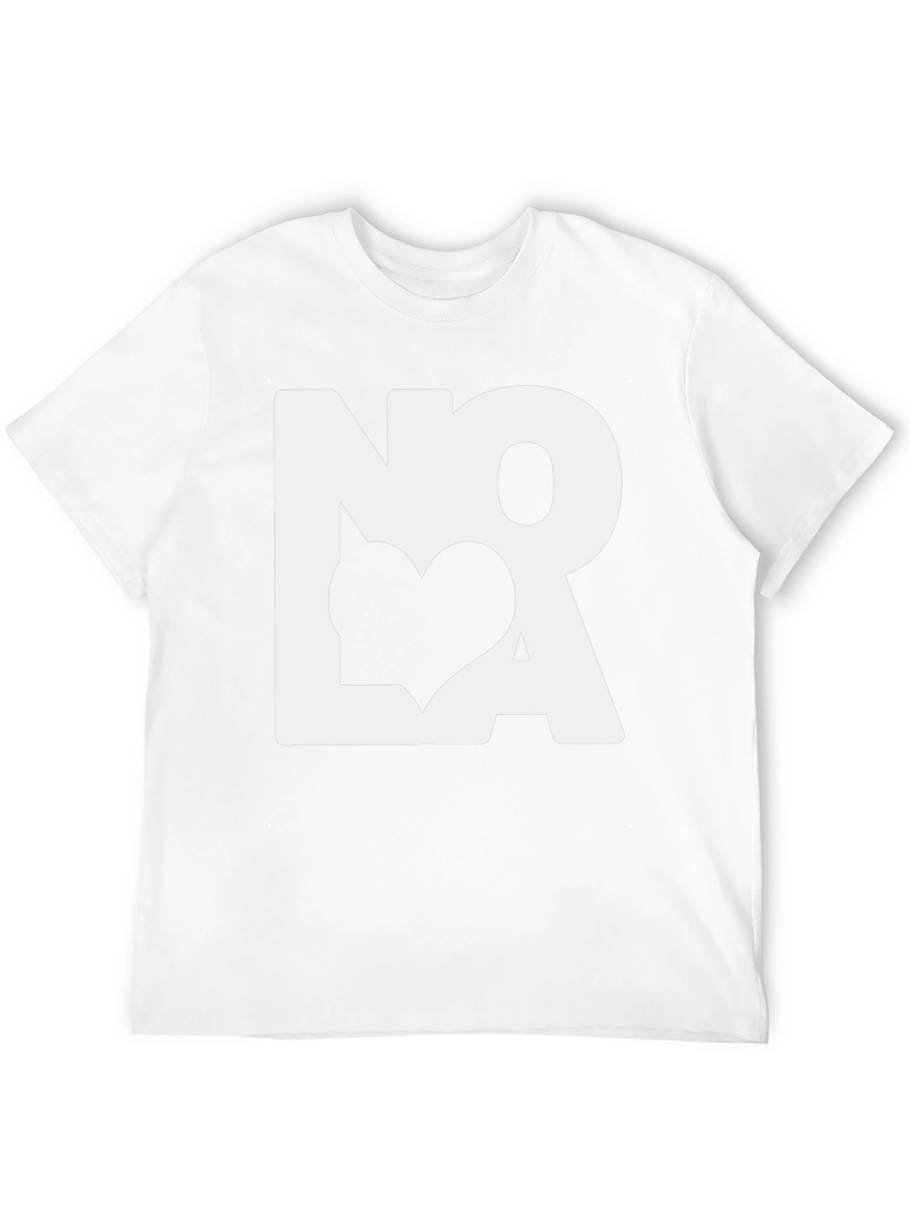 NOLA Heart Graphic Tee - New Orleans Love