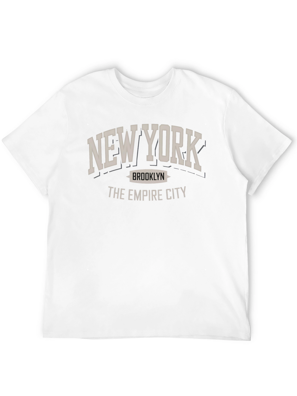 New York Brooklyn The Empire City Black T-Shirt