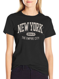 New York Brooklyn The Empire City Black T-Shirt