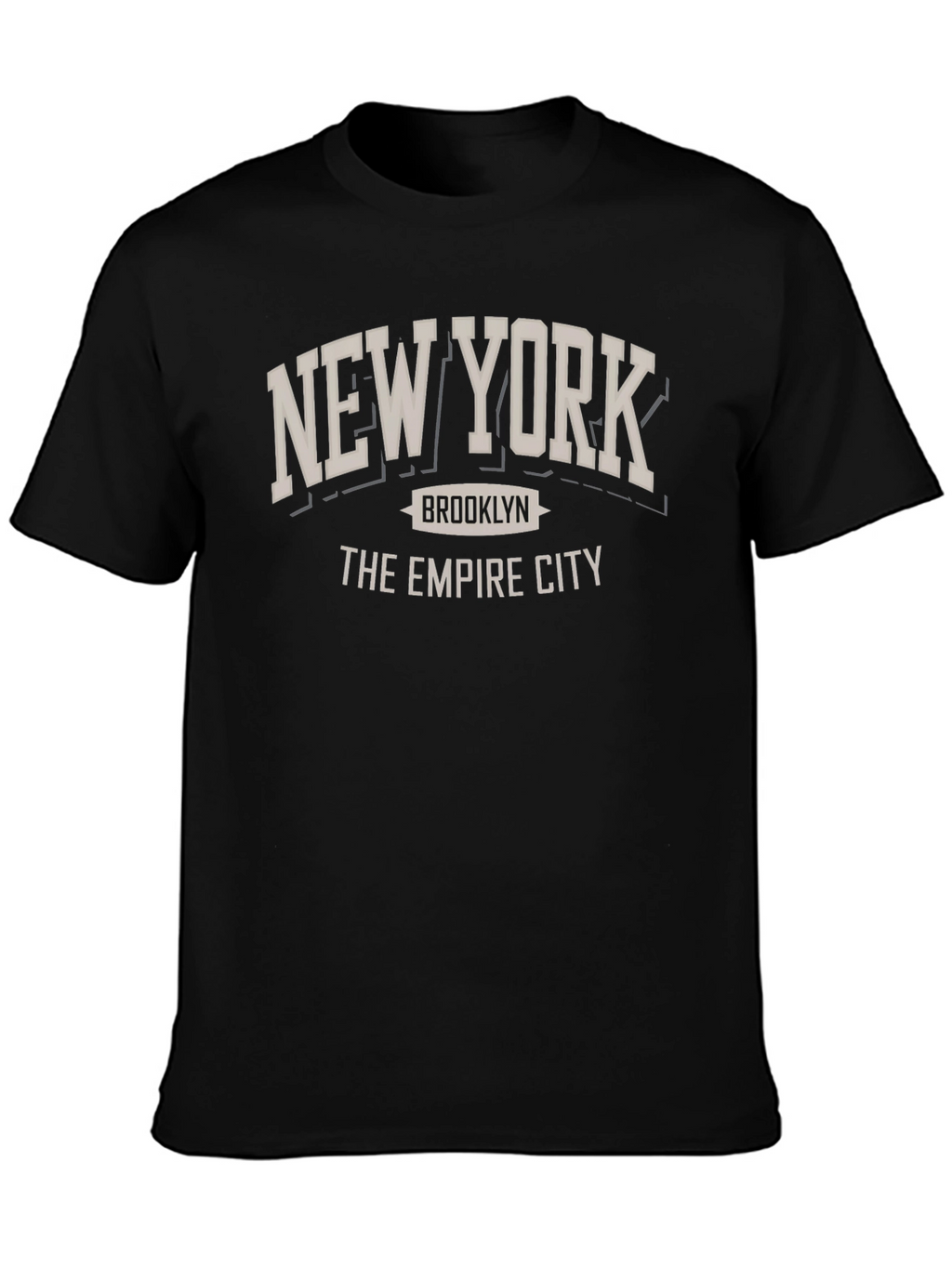New York Brooklyn The Empire City Black T-Shirt