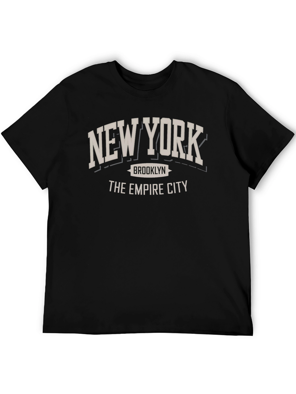 New York Brooklyn The Empire City Black T-Shirt