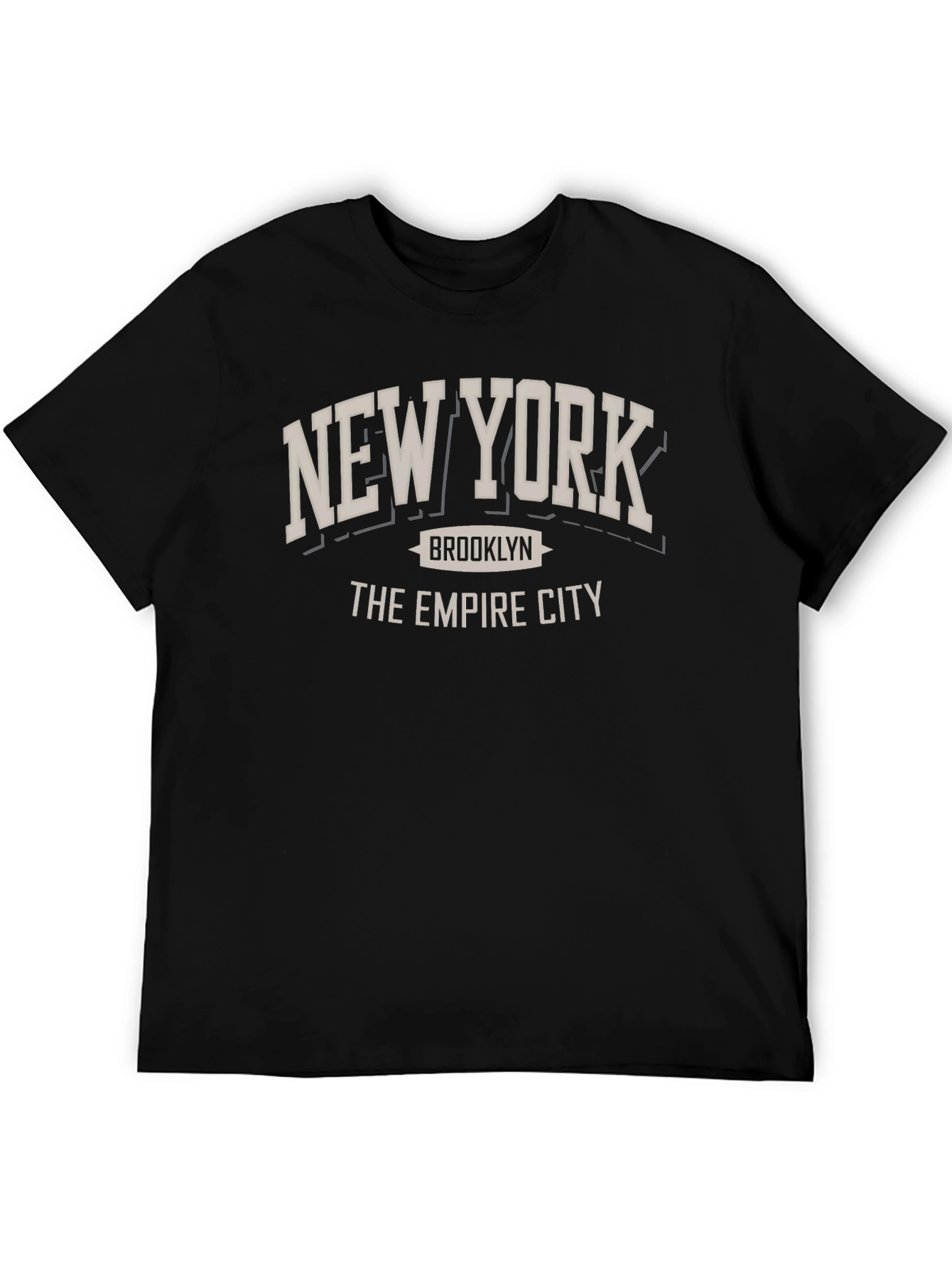 New York Brooklyn The Empire City Black T-Shirt