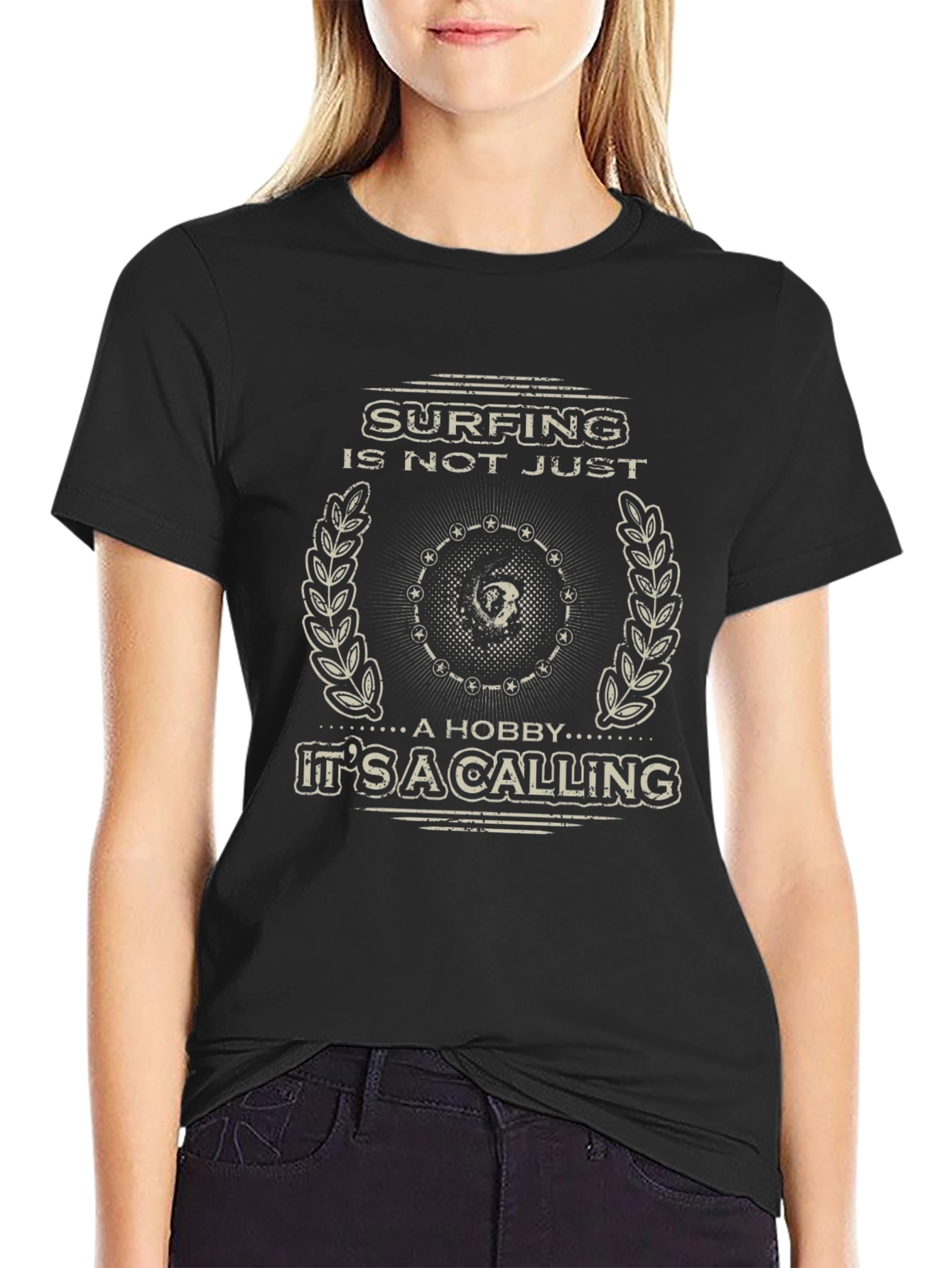 Surfing Is Not Just a Hobby Mens Tee