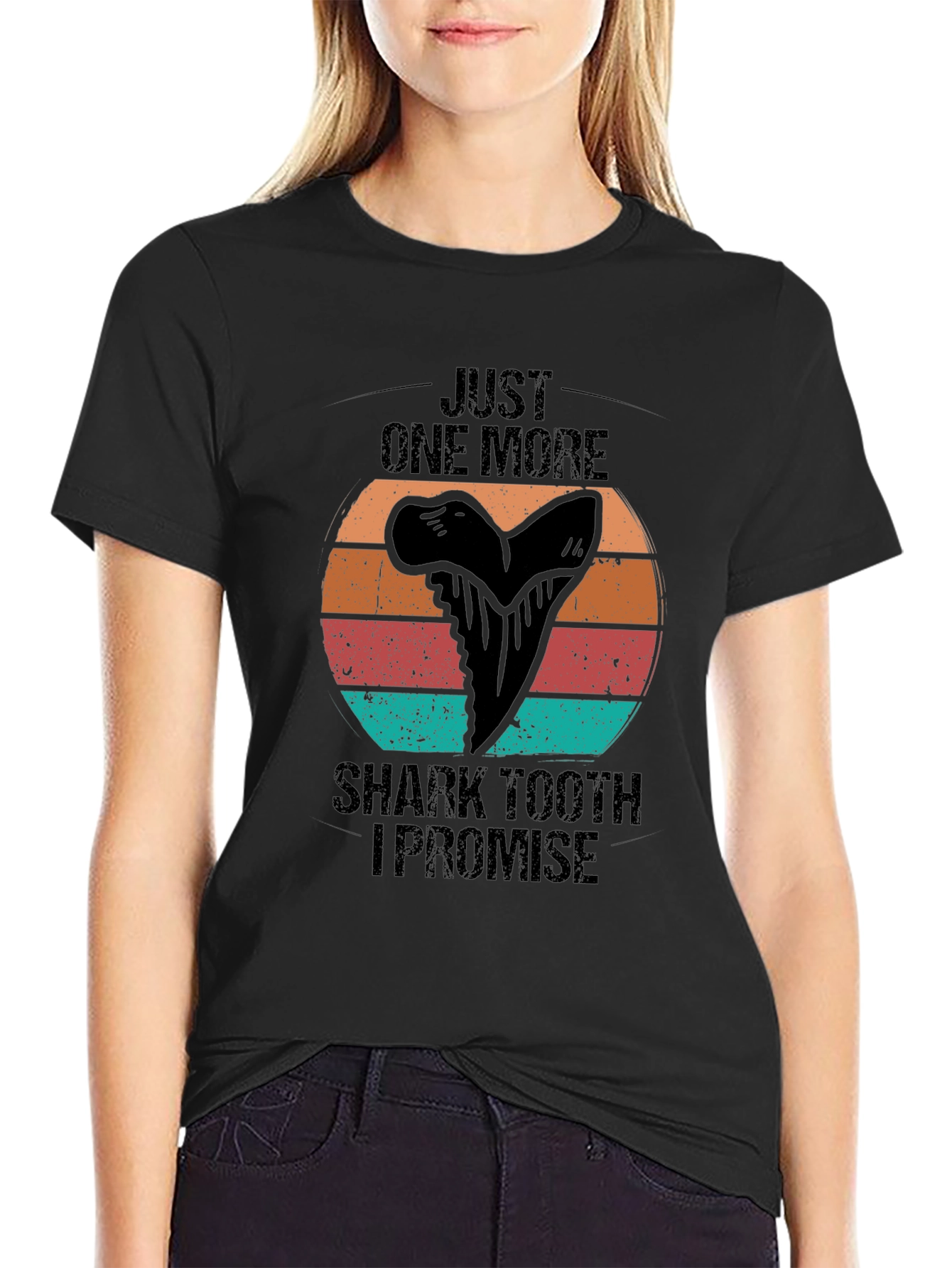 Shark Tooth T-Shirt - Just One More I Promise Tee