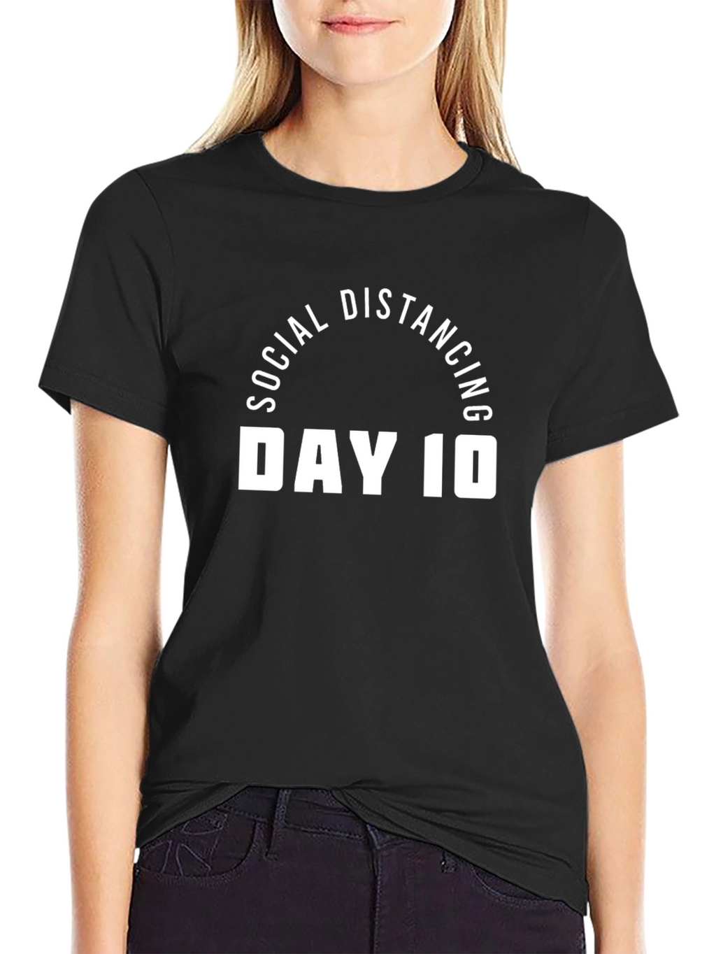 Social Distancing Day 10 Tee