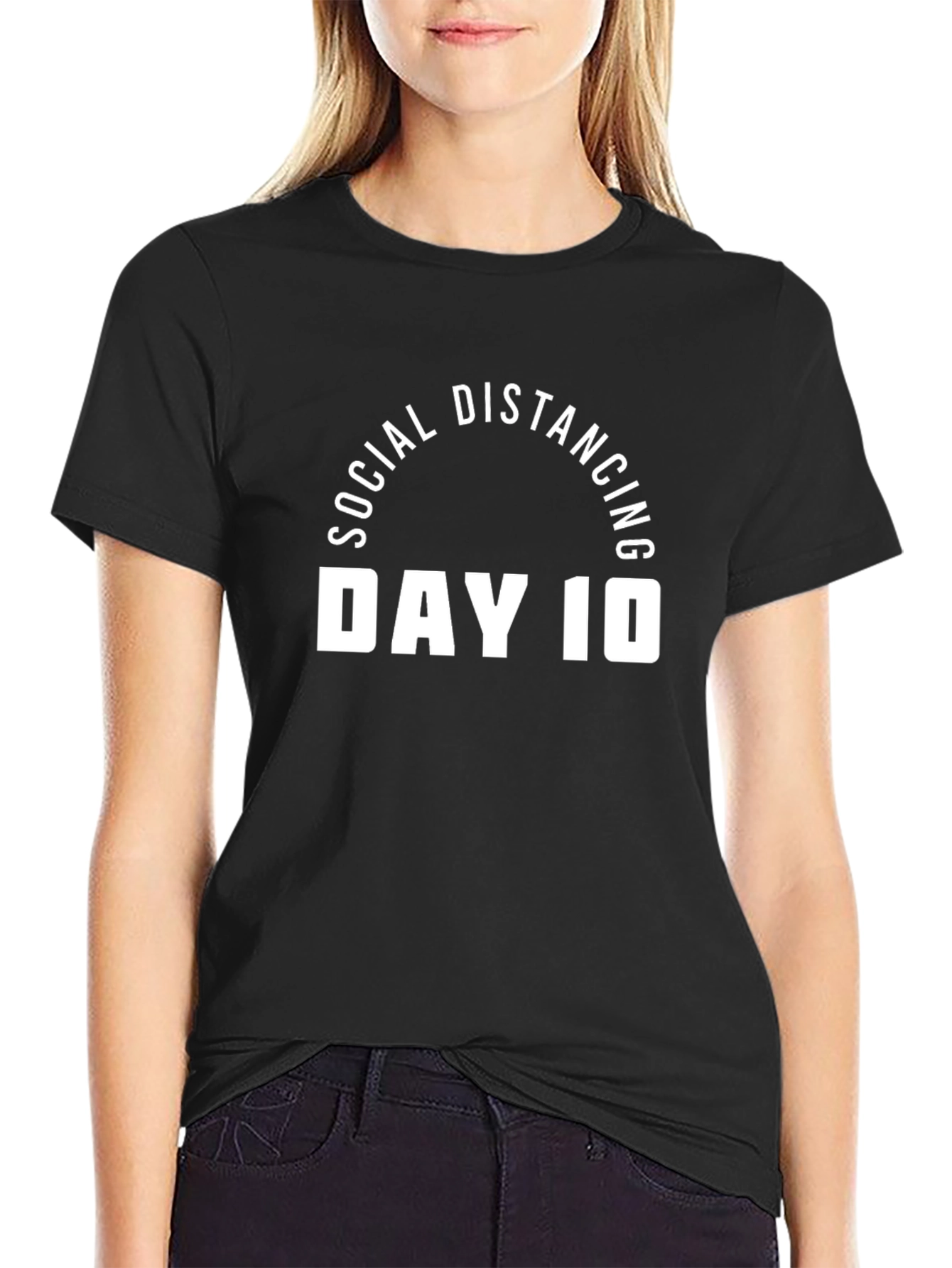 Social Distancing Day 10 Tee