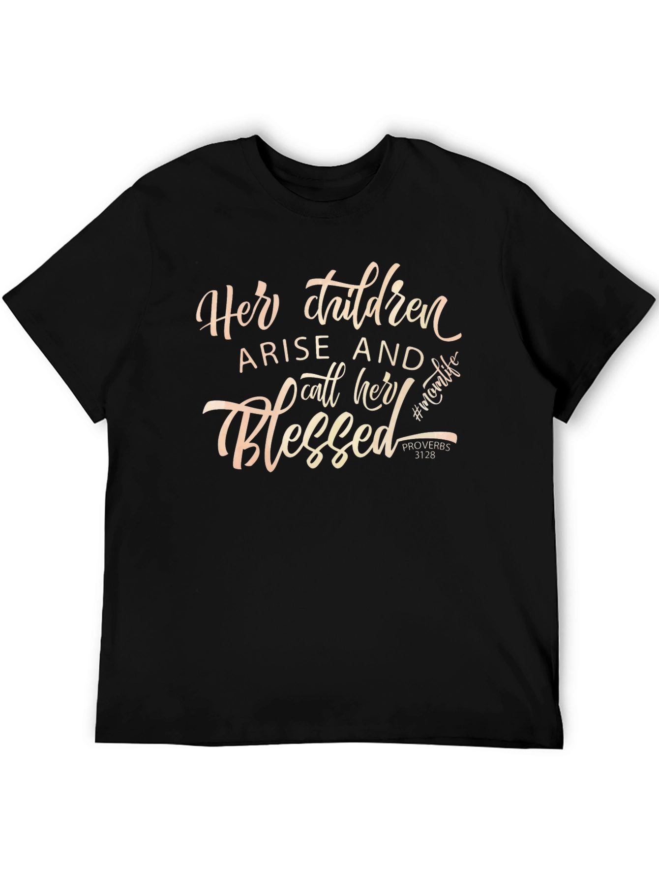 Blessed Mom Life Graphic T-Shirt