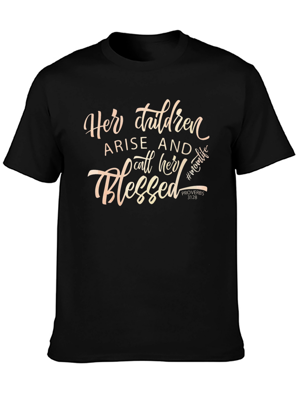Blessed Mom Life Graphic T-Shirt