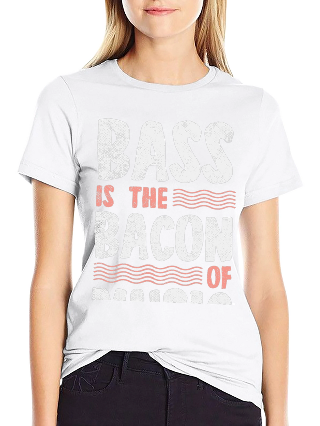 Bass is the Bacon of Music Graphic Tee