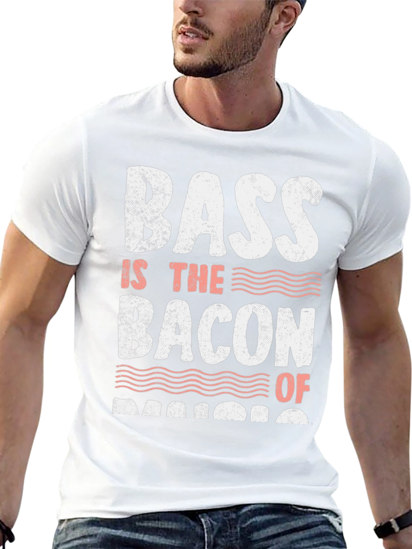 Bass is the Bacon of Music Graphic Tee