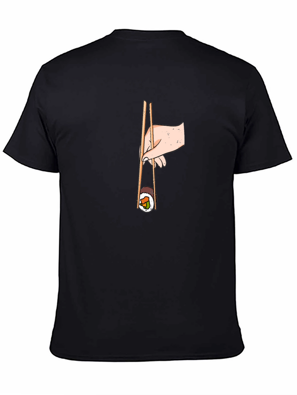 Sushi Lover T-Shirt - Chopsticks and Roll Graphic Tee