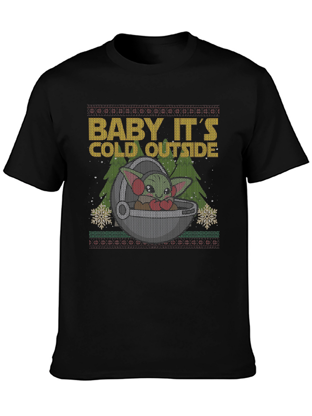 Baby Its Cold Outside Holiday Graphic Tee