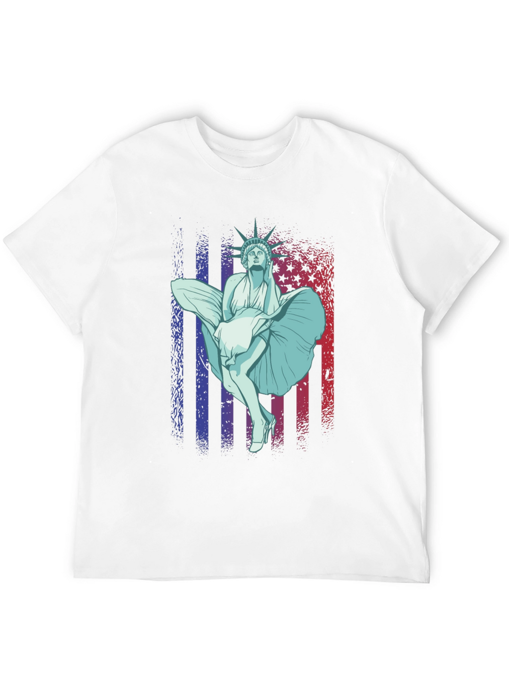 Statue of Liberty Marilyn T-Shirt