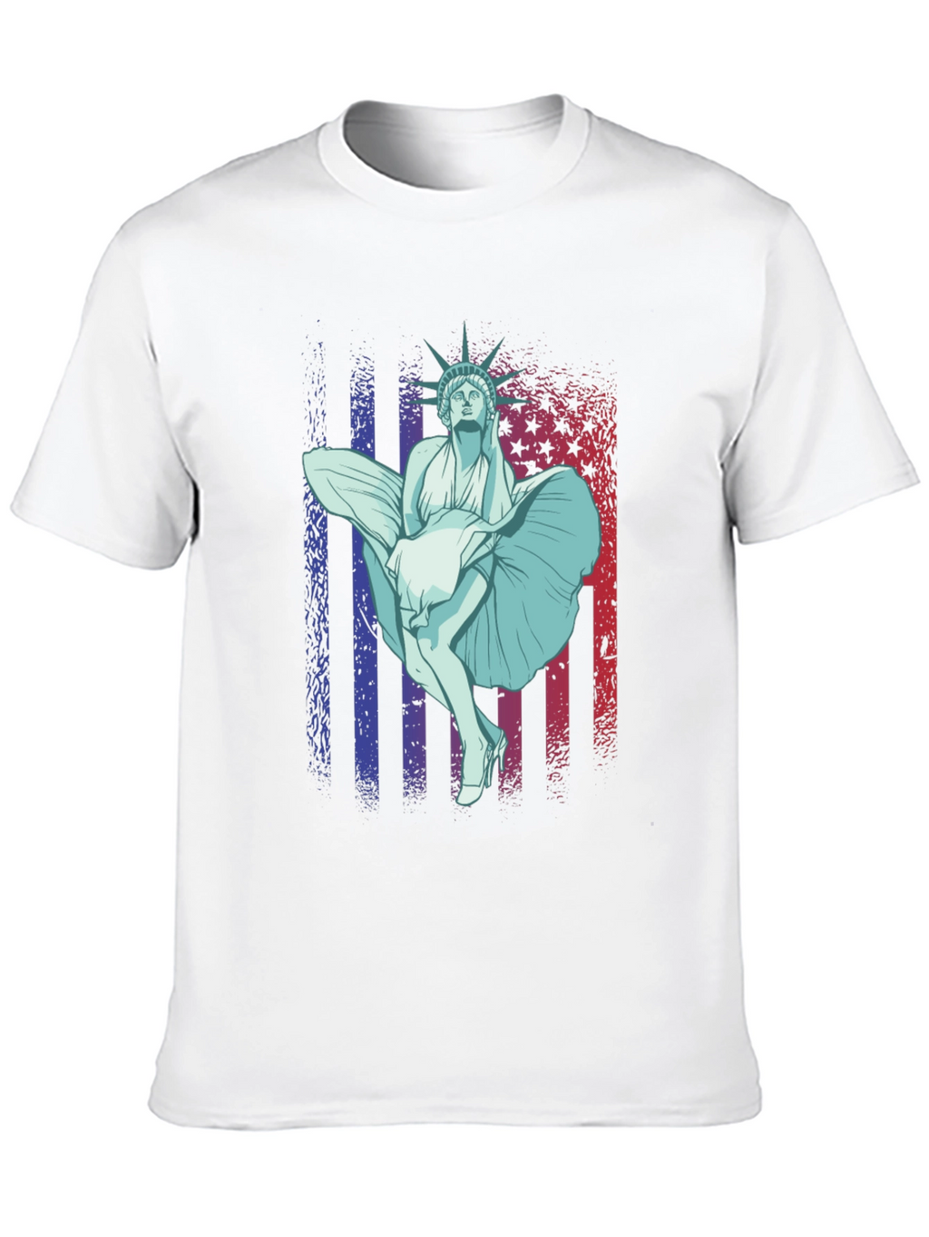 Statue of Liberty Marilyn T-Shirt