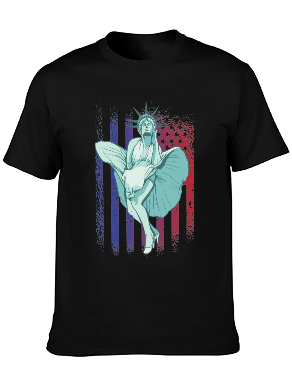 Statue of Liberty Marilyn T-Shirt