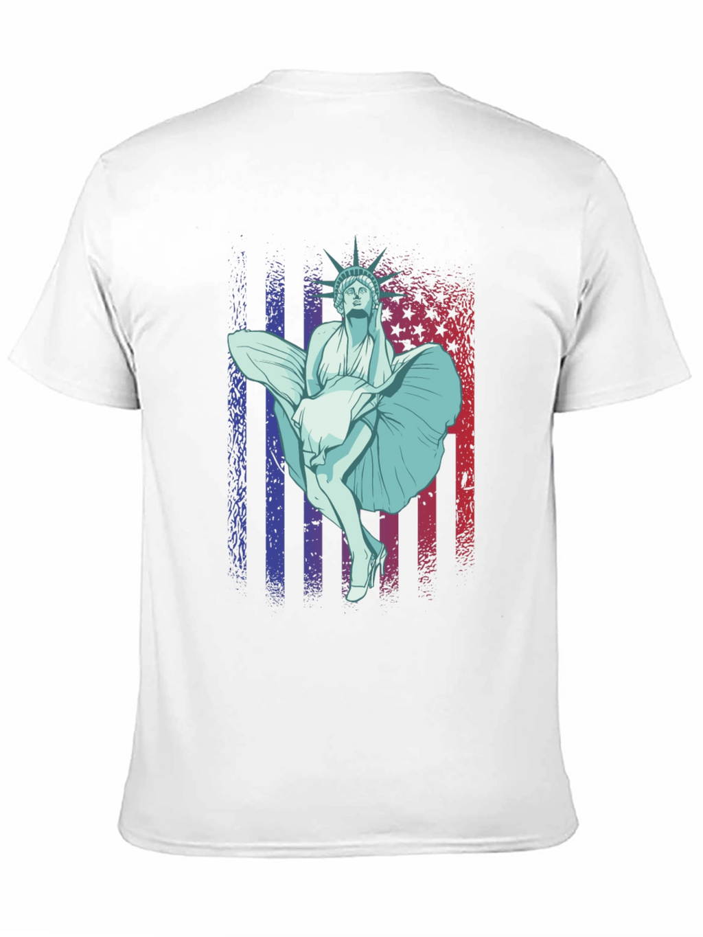 Statue of Liberty Marilyn T-Shirt