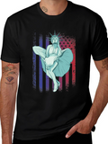 Statue of Liberty Marilyn T-Shirt