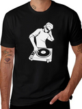 DJ Turntable Graphic Tee - Cool Music Lover T-Shirt