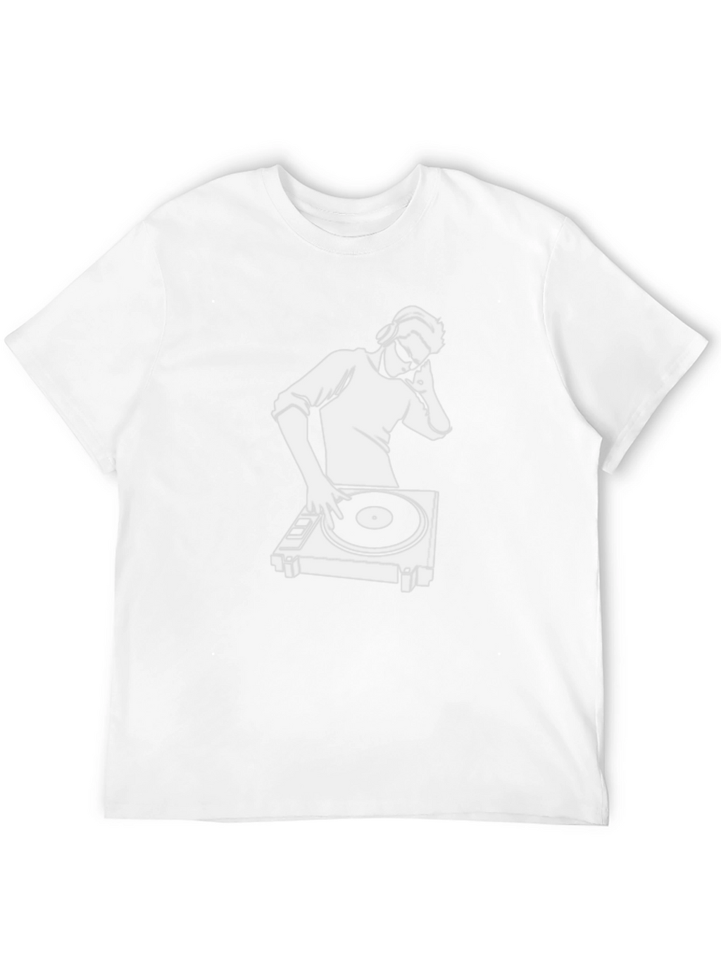 DJ Turntable Graphic Tee - Cool Music Lover T-Shirt