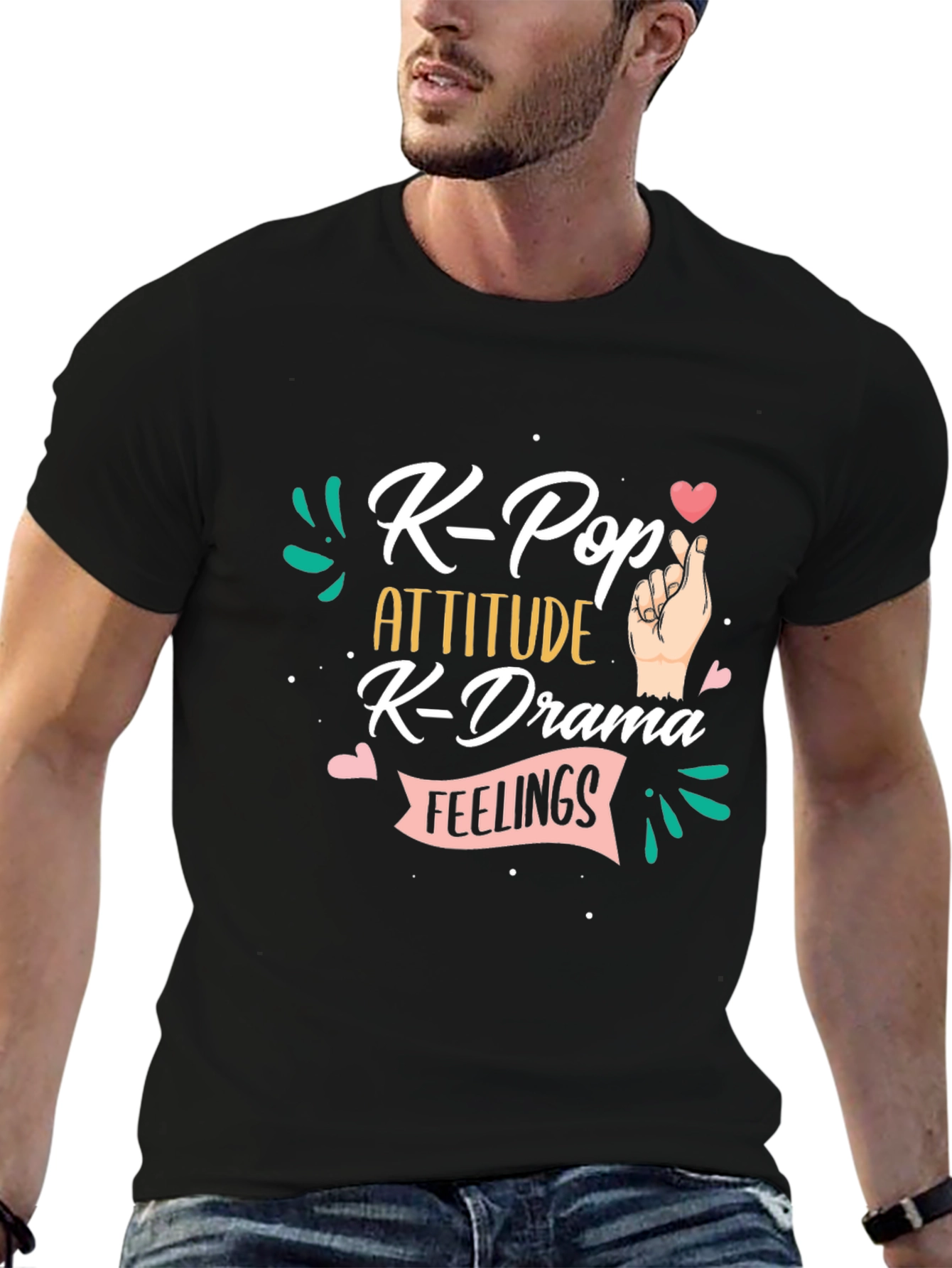 K-Pop Attitude T-Shirt - K-Drama Feelings