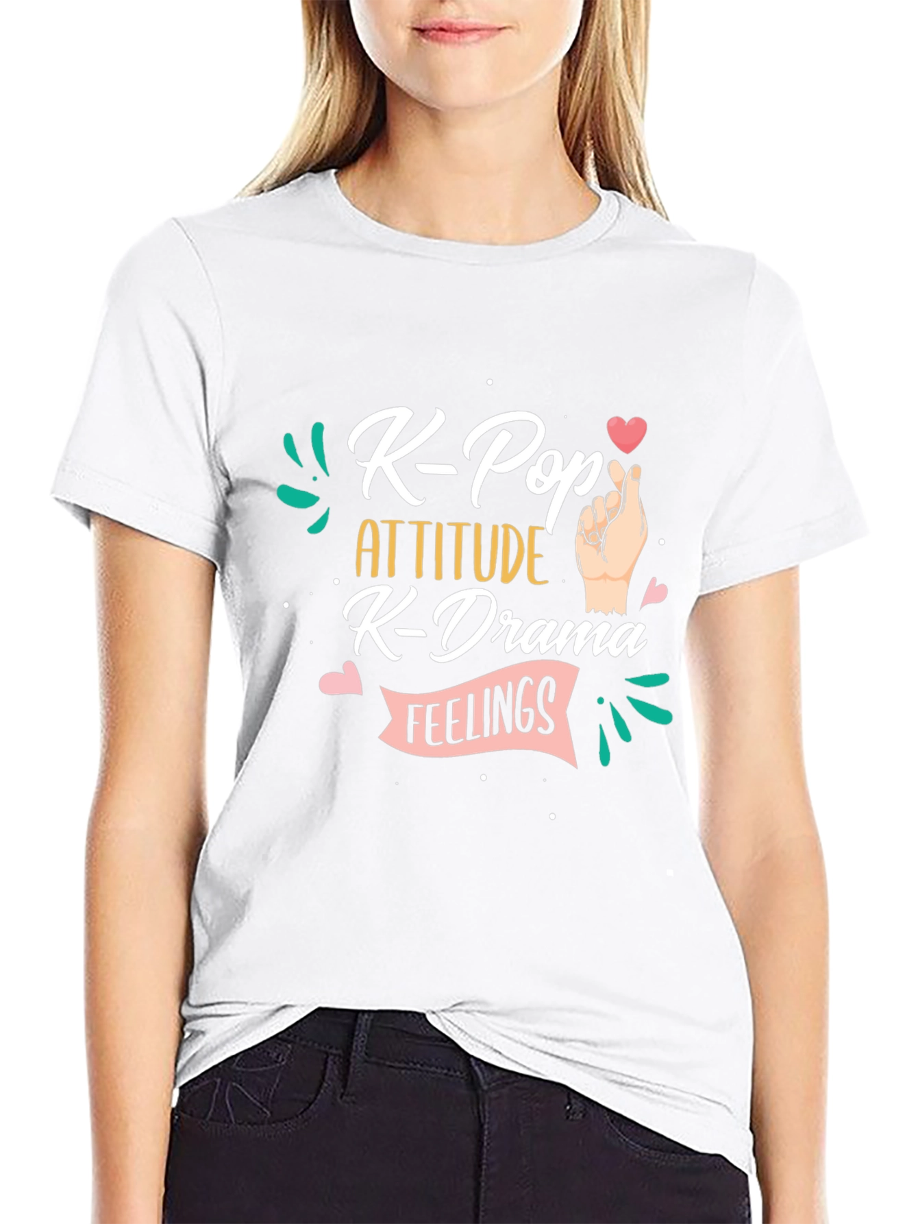 K-Pop Attitude T-Shirt - K-Drama Feelings
