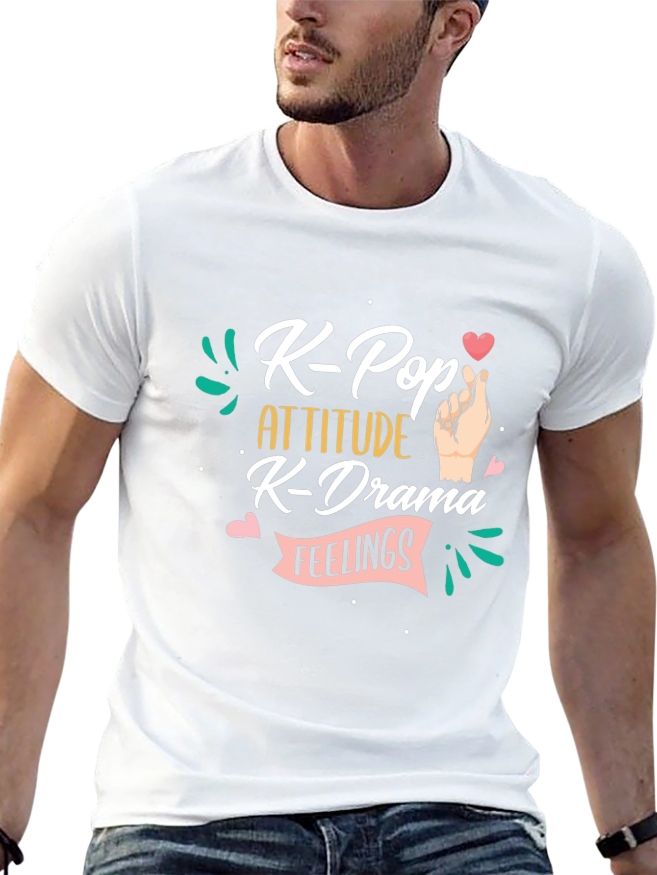 K-Pop Attitude T-Shirt - K-Drama Feelings