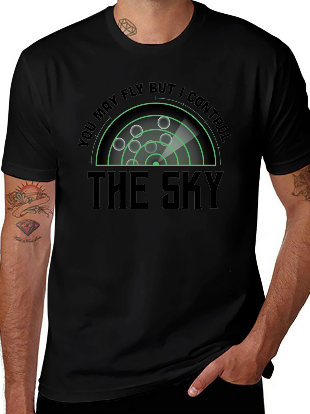 You May Fly I Control the Sky T-Shirt