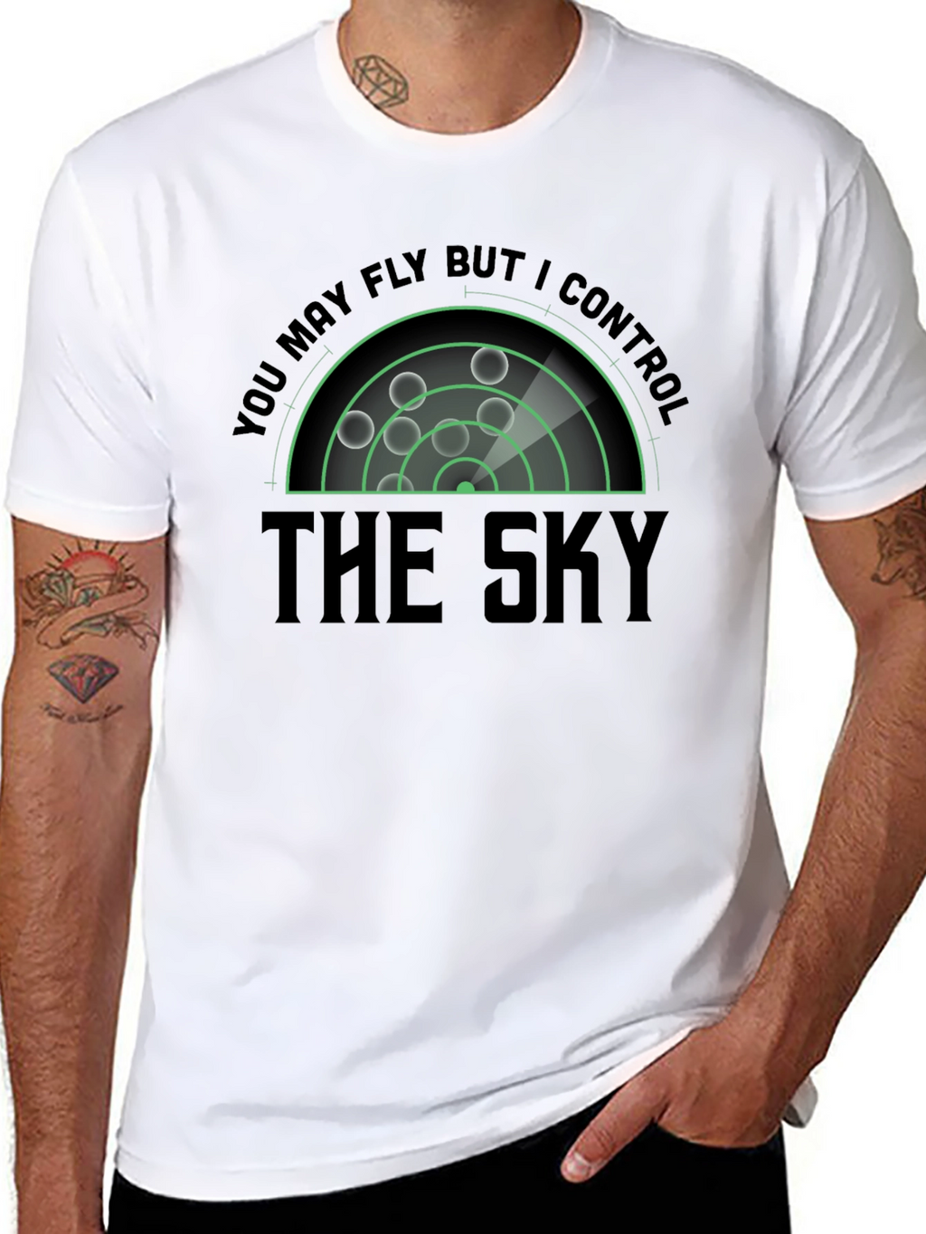 You May Fly I Control the Sky T-Shirt