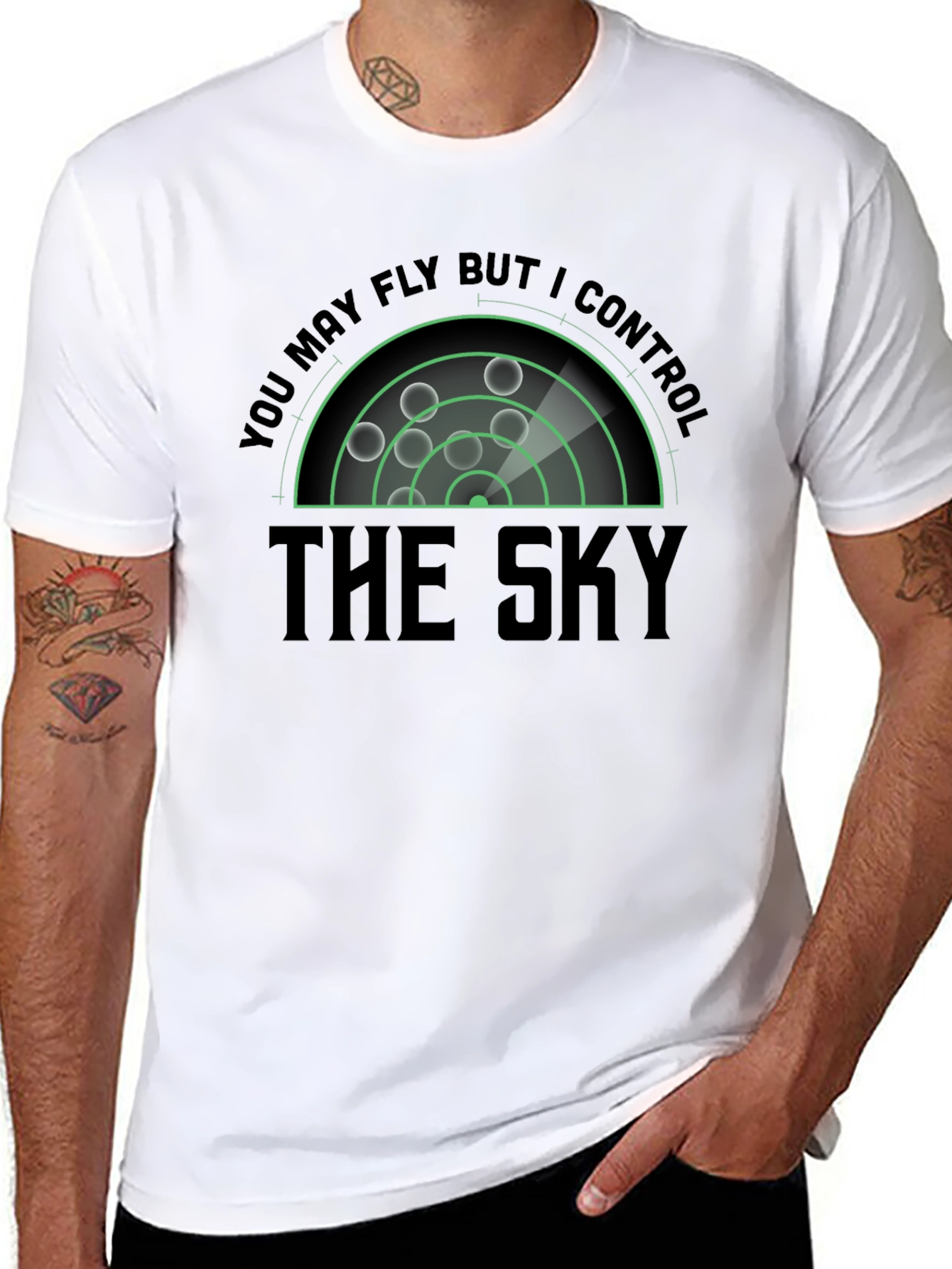 You May Fly I Control the Sky T-Shirt