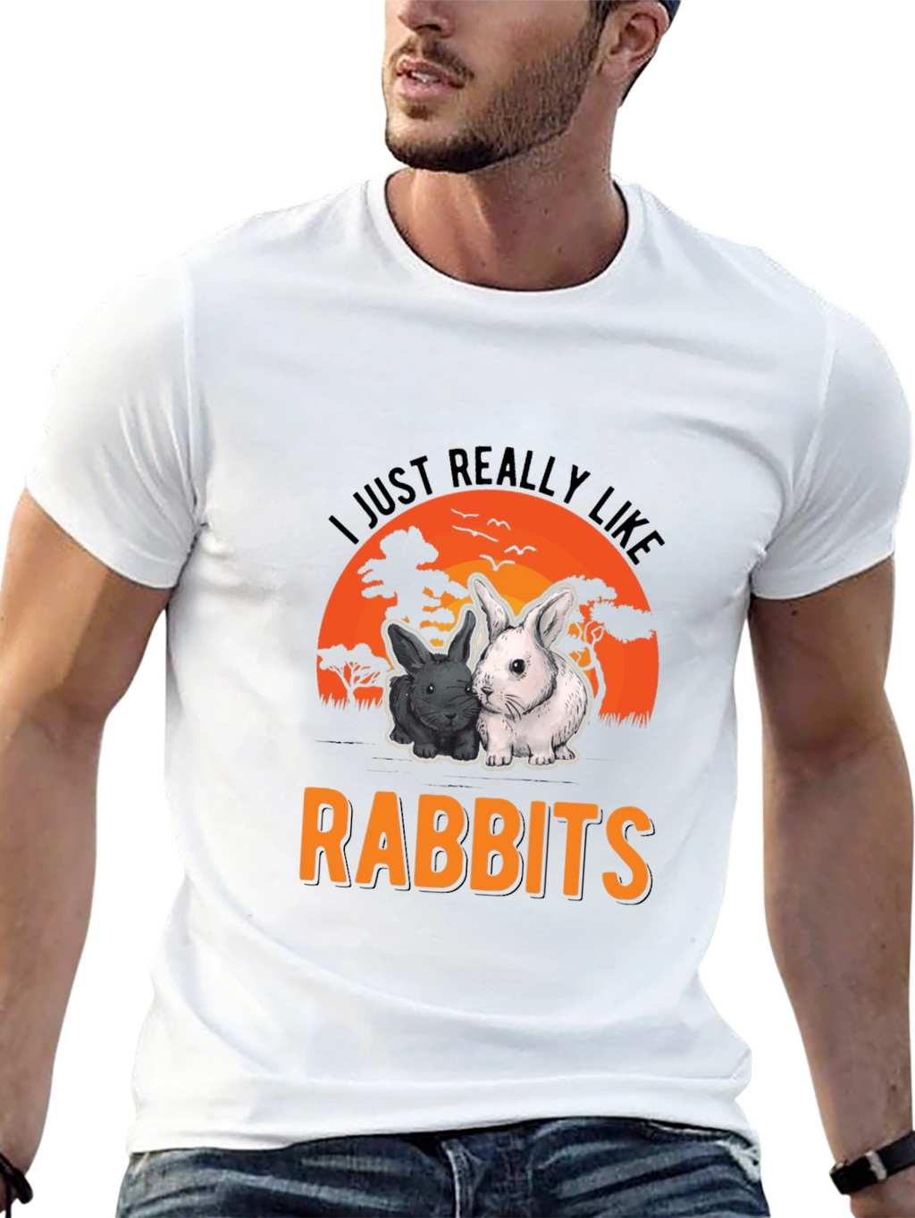 I Just Really Like Rabbits T-Shirt