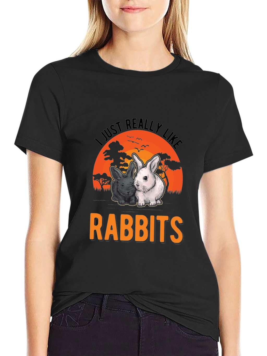 I Just Really Like Rabbits T-Shirt