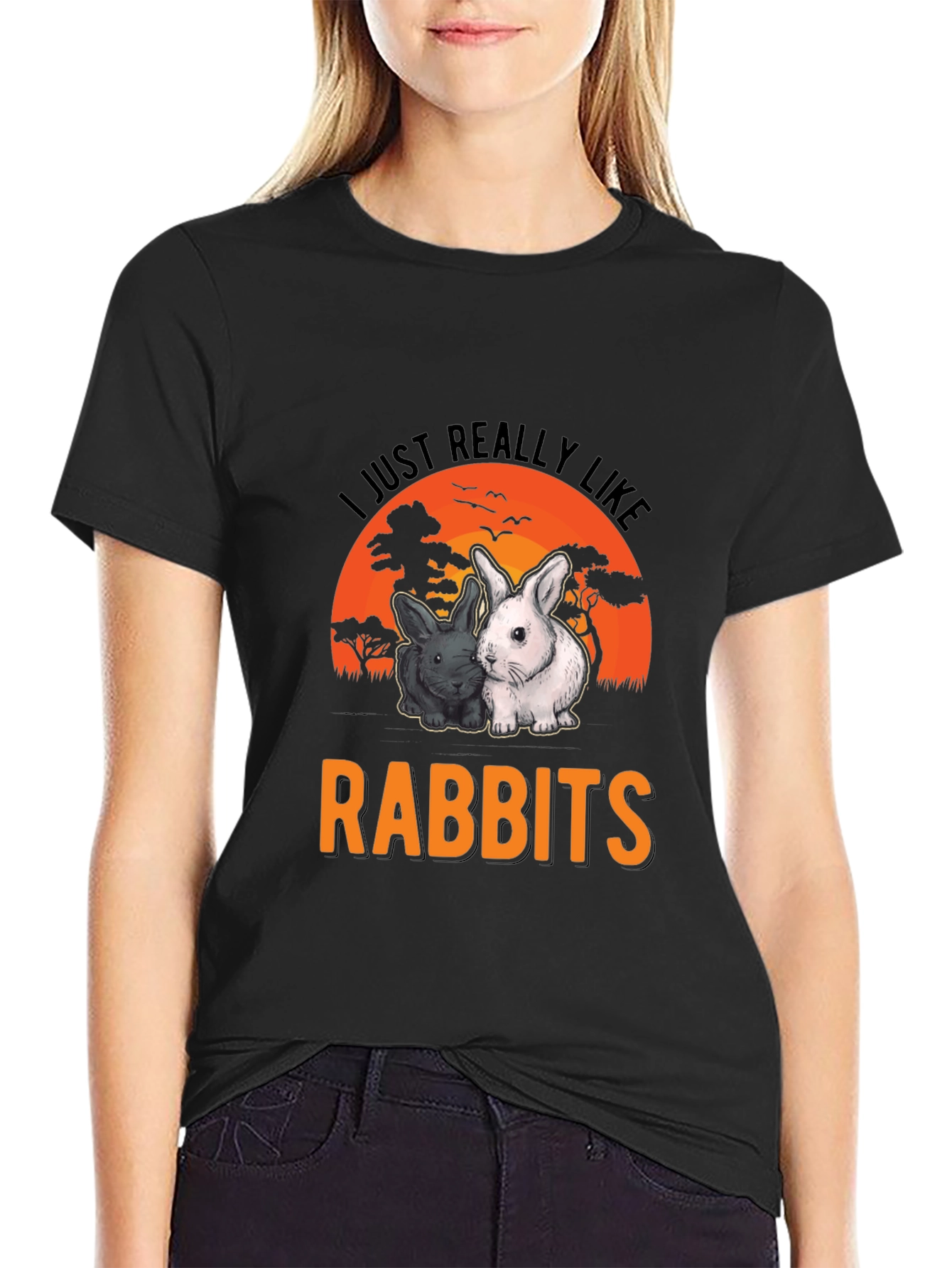 I Just Really Like Rabbits T-Shirt