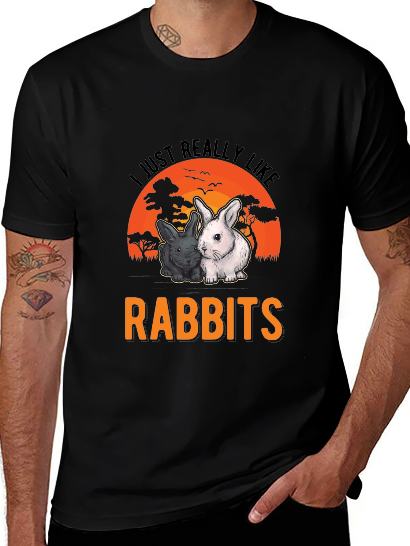 I Just Really Like Rabbits T-Shirt