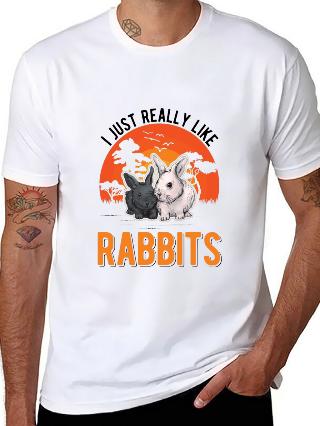 I Just Really Like Rabbits T-Shirt