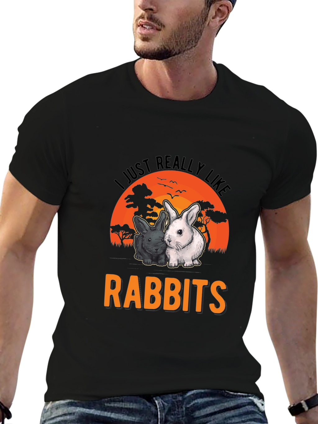 I Just Really Like Rabbits T-Shirt
