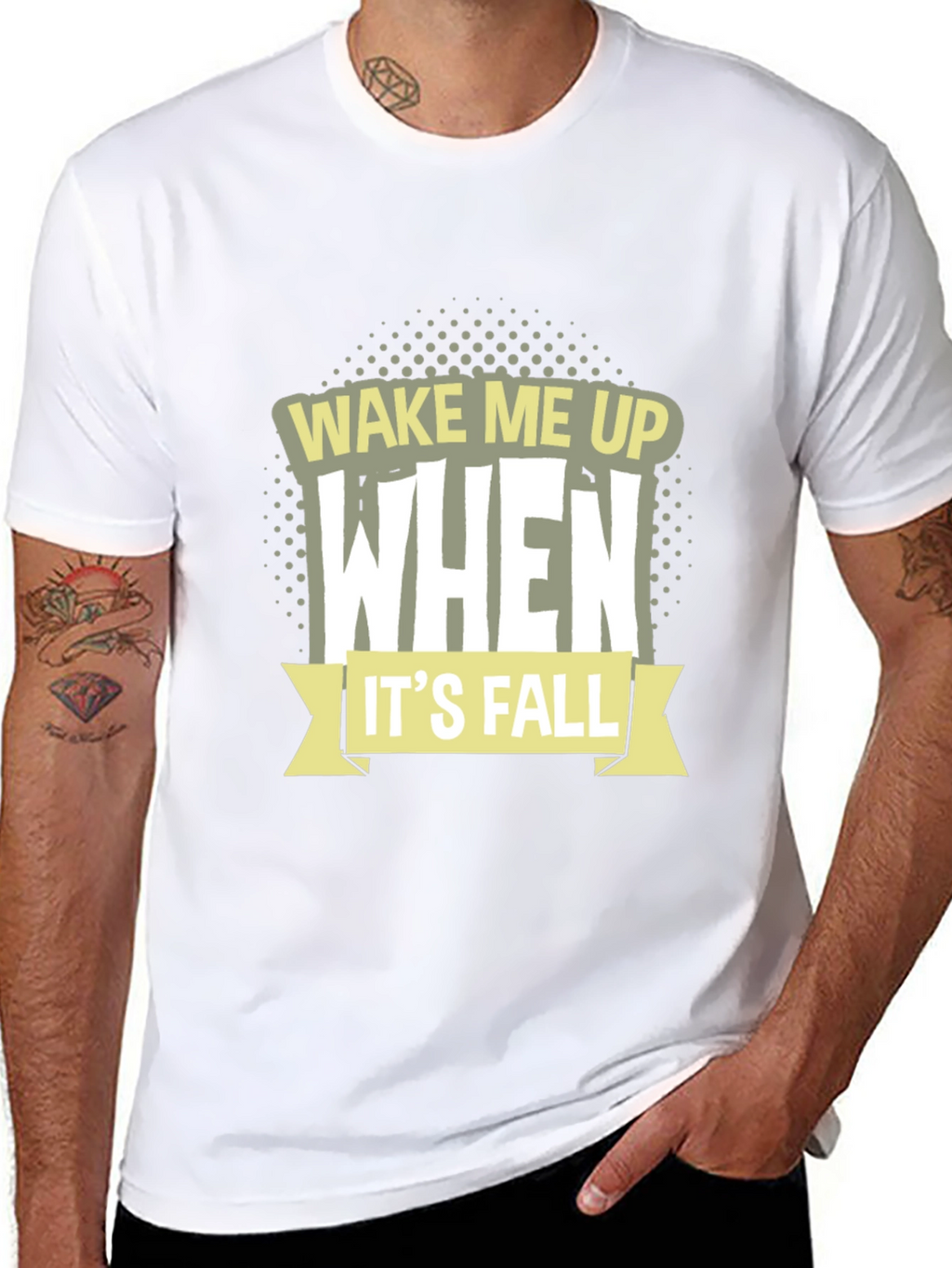 Wake Me Up When Its Fall T-Shirt