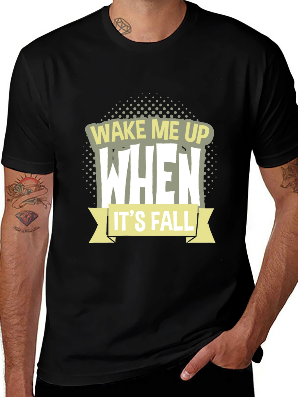 Wake Me Up When Its Fall T-Shirt