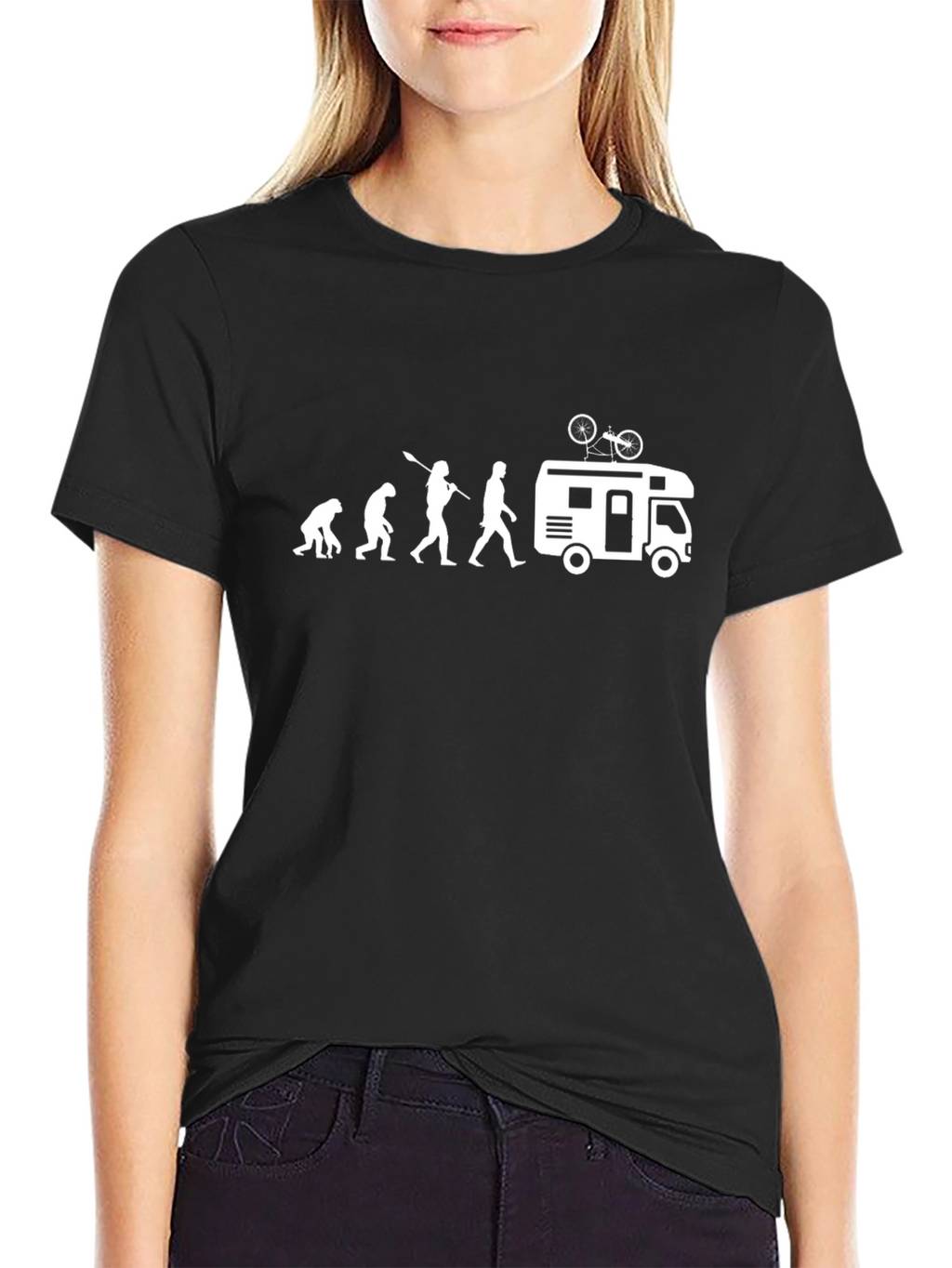 Evolution of Camper T-Shirt - Black