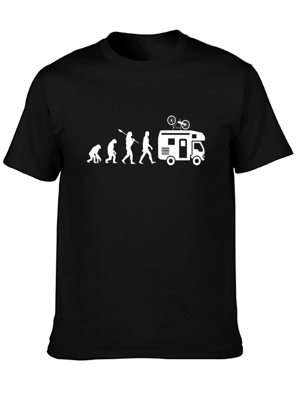 Evolution of Camper T-Shirt - Black