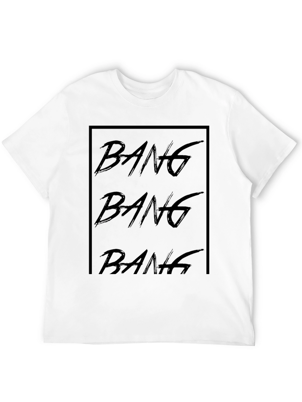 Bang Bang Bang Black Graphic Tee