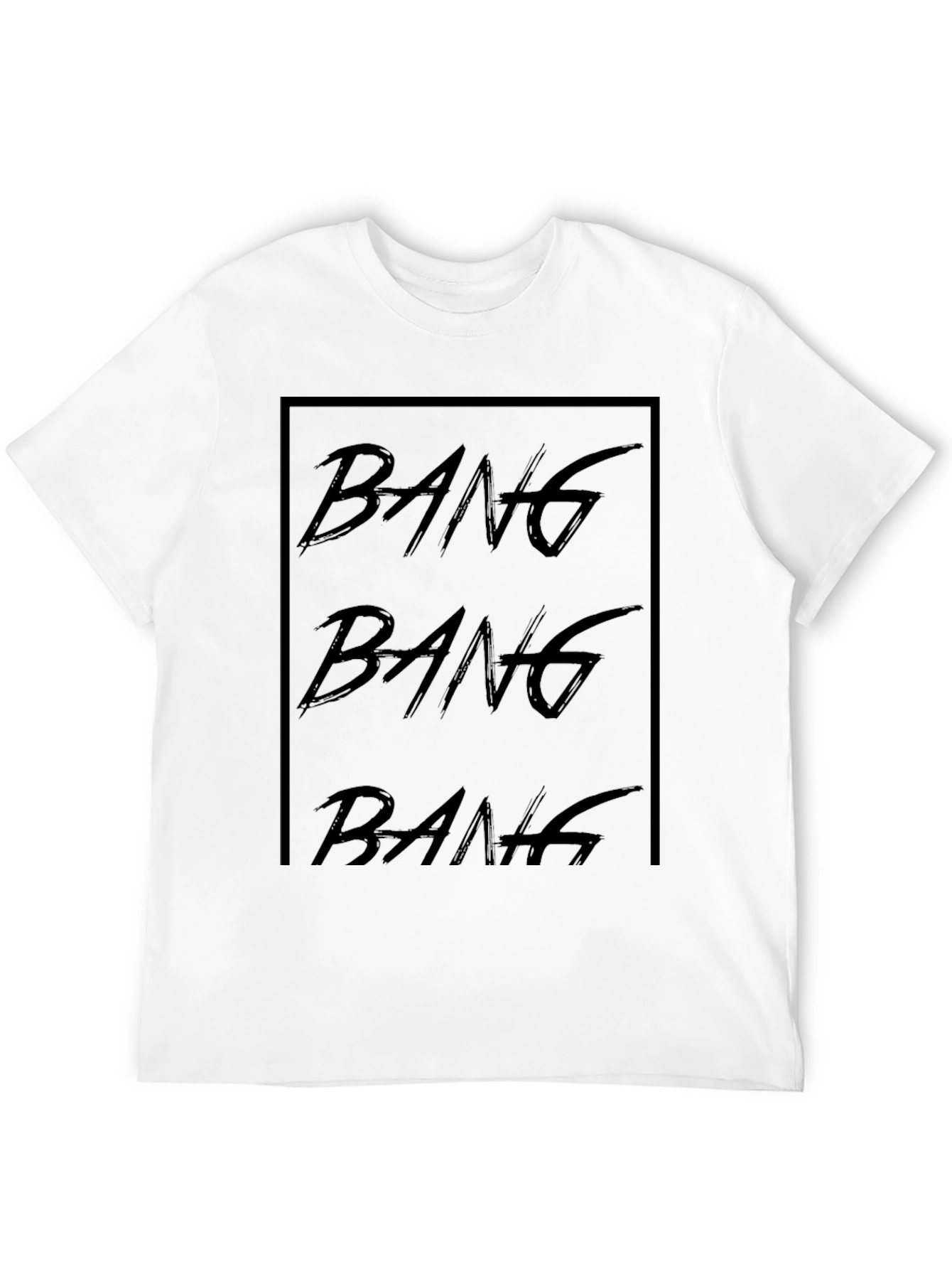 Bang Bang Bang Black Graphic Tee