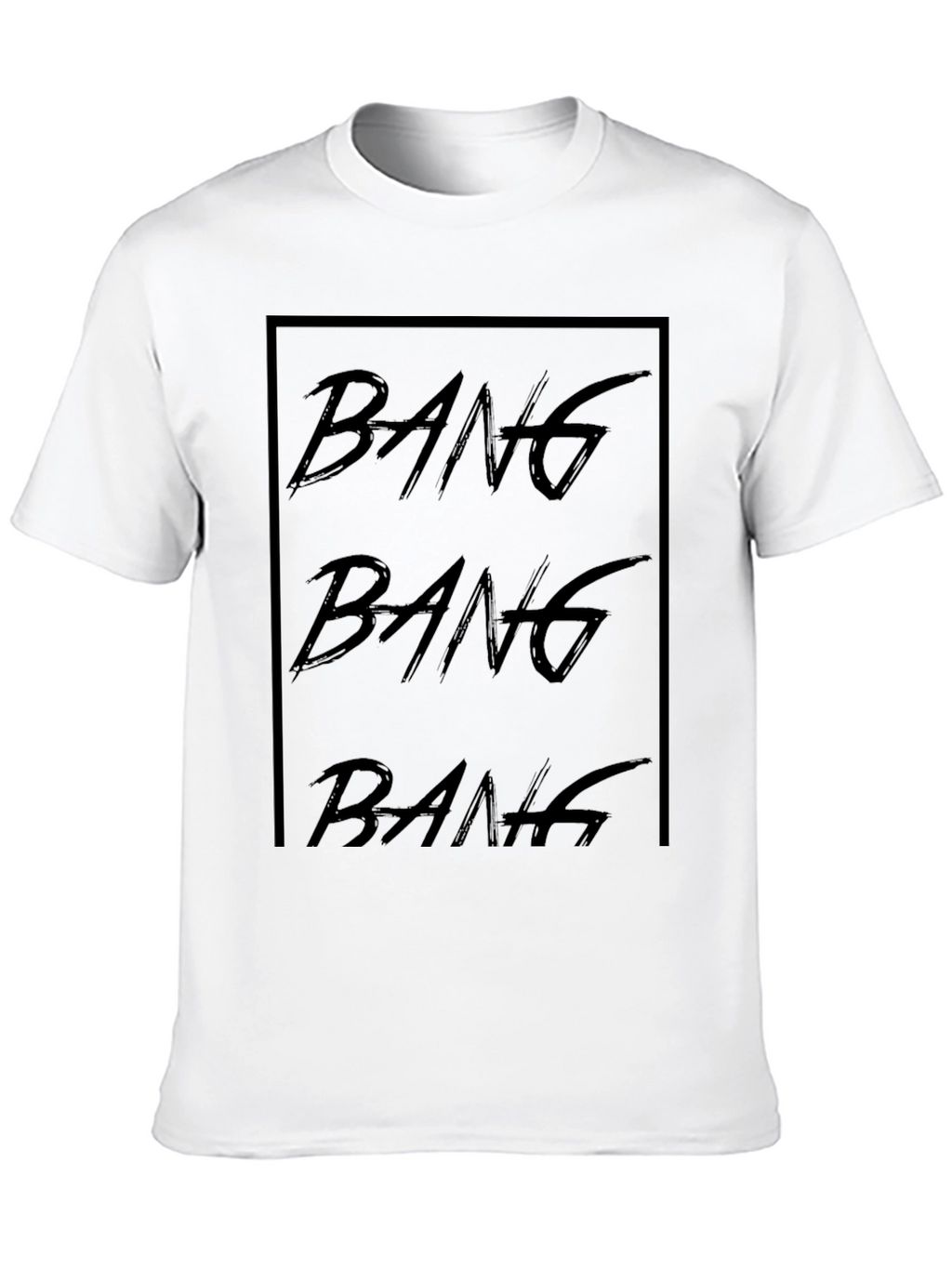 Bang Bang Bang Black Graphic Tee