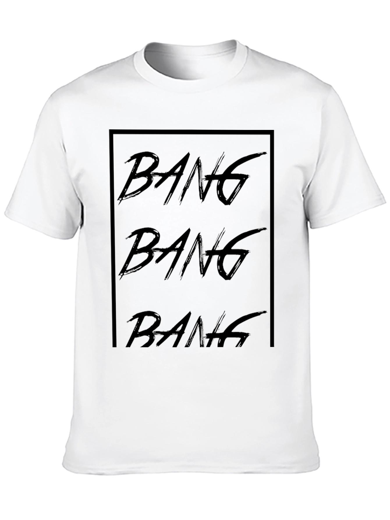 Bang Bang Bang Black Graphic Tee