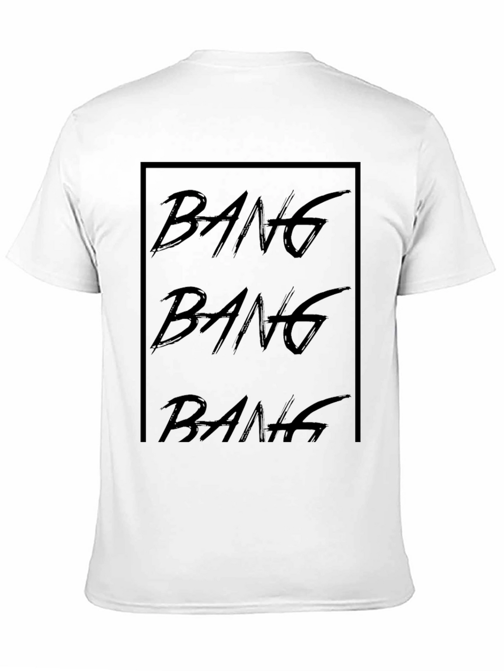 Bang Bang Bang Black Graphic Tee