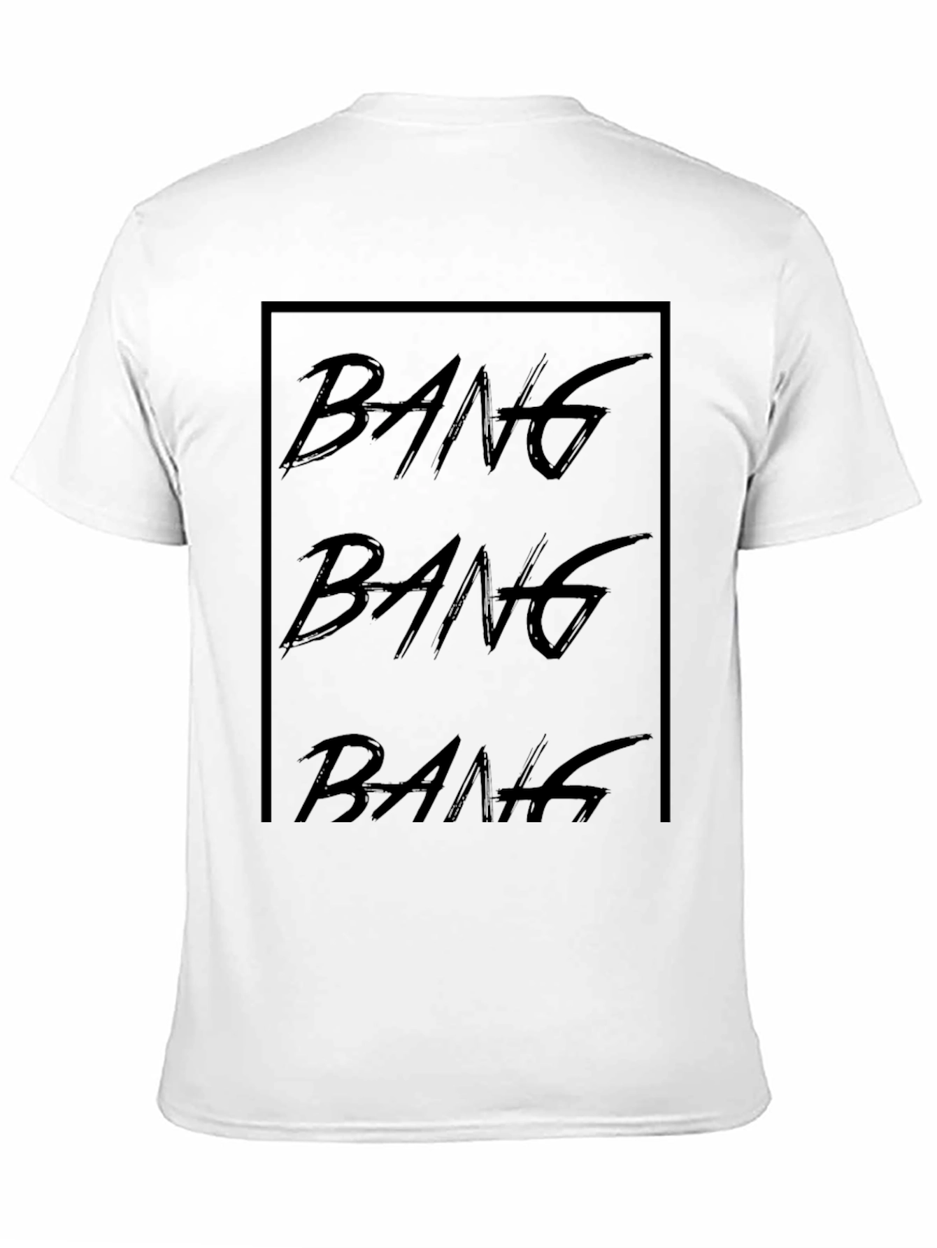 Bang Bang Bang Black Graphic Tee