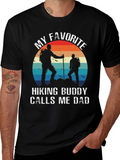 Hiking Buddy Dad T-Shirt