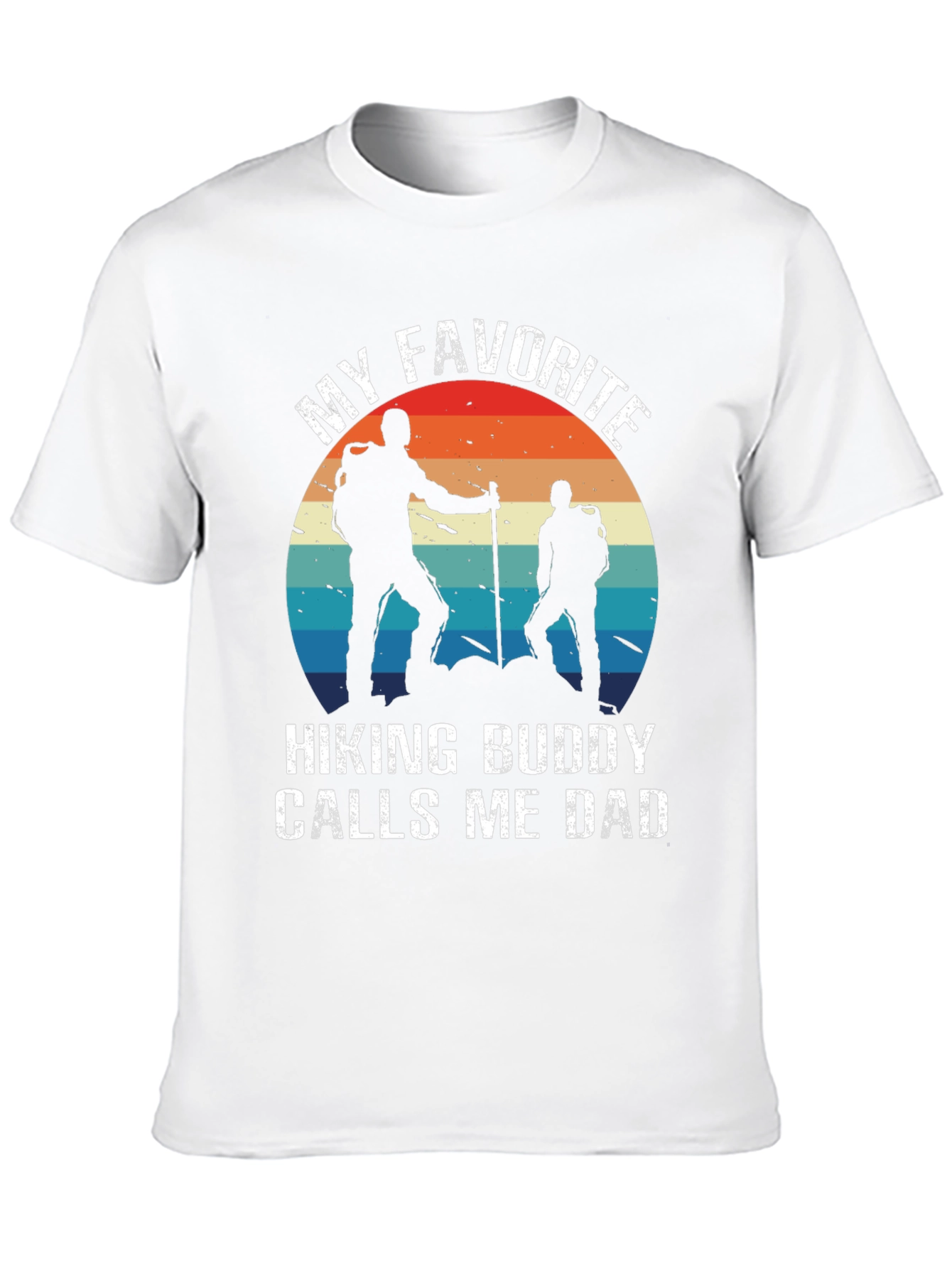 Hiking Buddy Dad T-Shirt