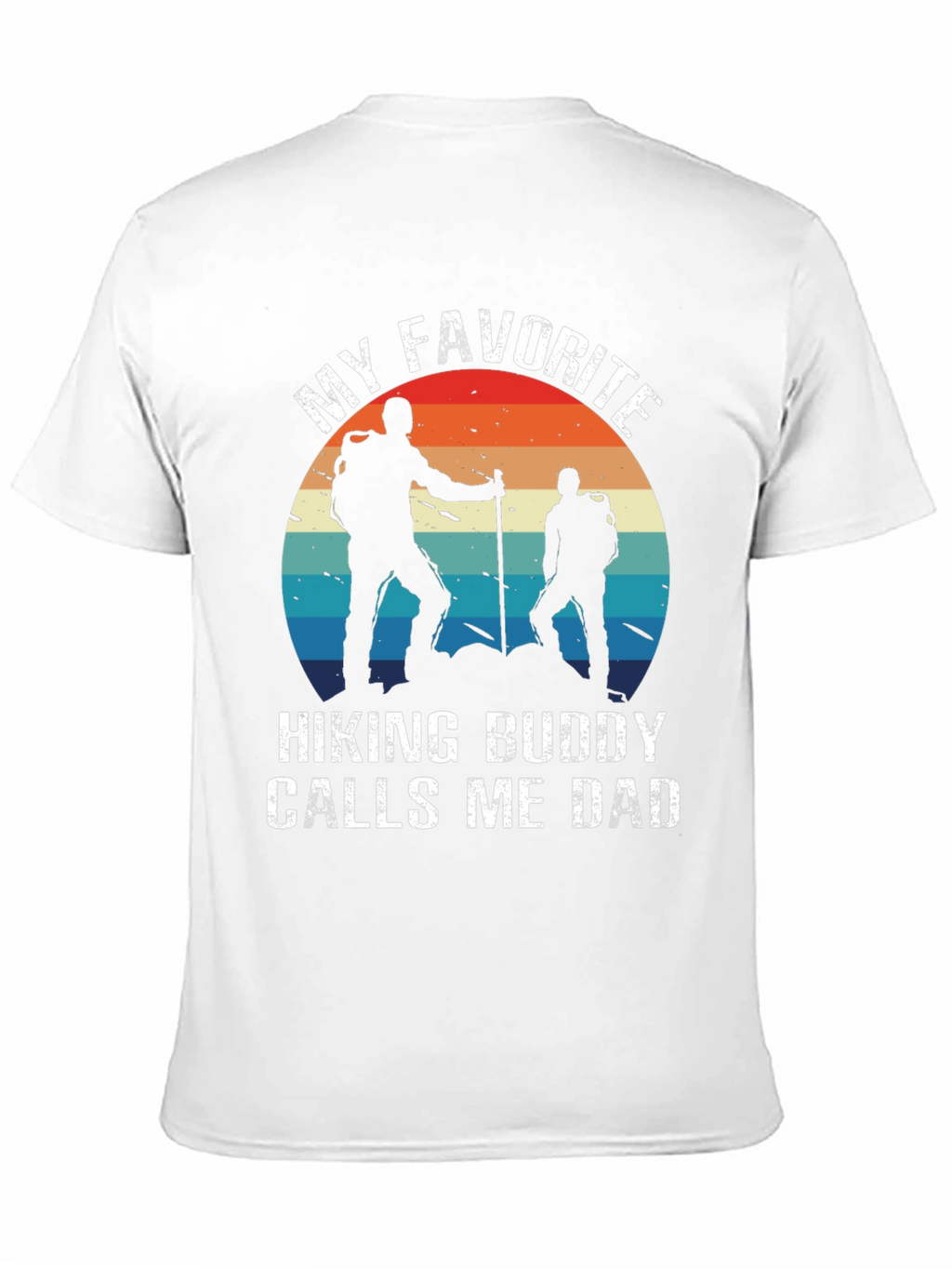 Hiking Buddy Dad T-Shirt