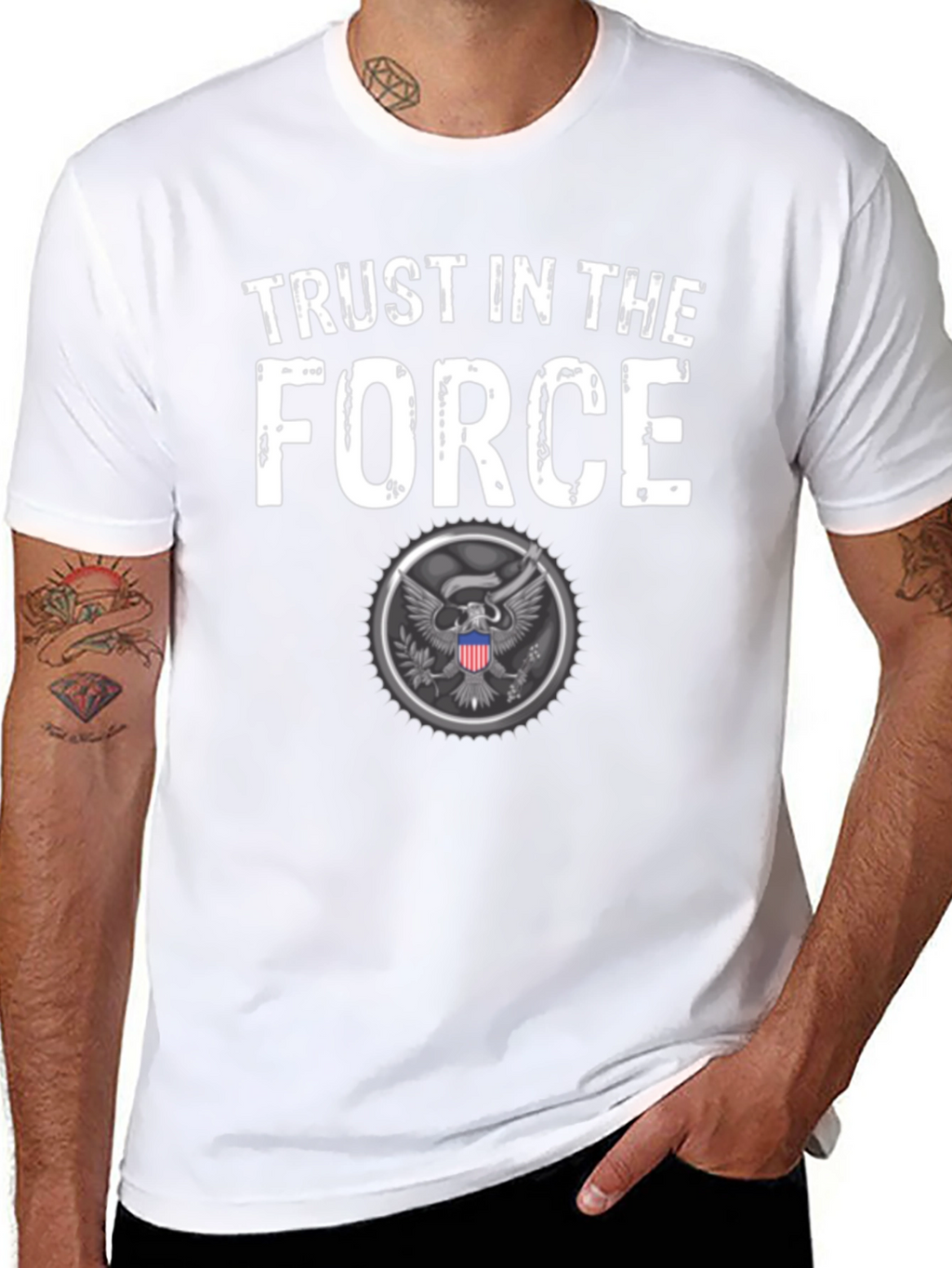 Trust in the Force Graphic T-Shirt - Black